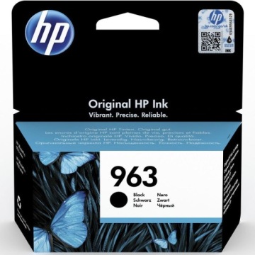 Черные чернила HP 963, оригинал, 24,09 мл