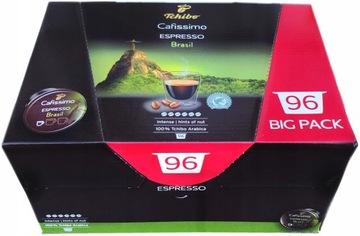 TCHIBO CAFISSIMO ESPRESSO BRASIL 96 шт. БОЛЬШАЯ УПАКОВКА