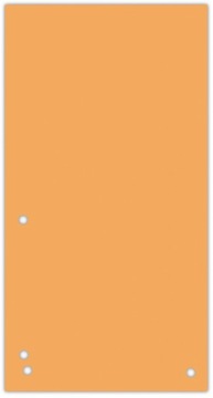 PRZEKŁADKI DO SEGREGATORA 1/3 A4 KARTON POMARAŃCZ