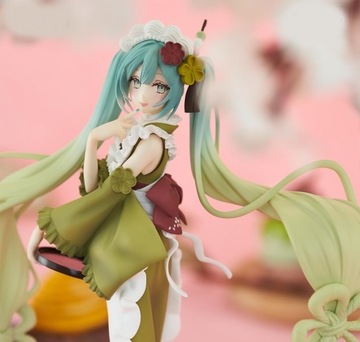 3D ФИГУРА ЯПОНСКОГО АНИМЕ ХАТСУНЭ МИКУ МАТЧА PL