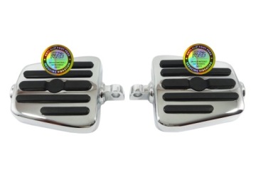 Подставки для ног gmole Кронштейны 32 мм и 25,4 мм + резинки chopper Chrome