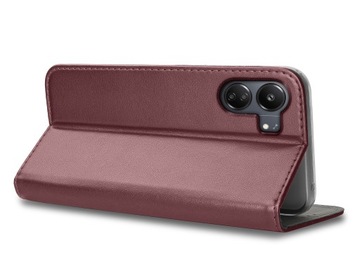 ETUI SKÓRZANE do XIAOMI REDMI 13C|POCO C65 MAGNETYCZNE CASE TOKRA SZKŁO 9H
