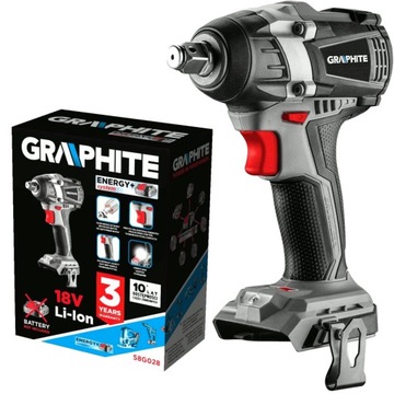 GRAPHITE KLUCZ UDAROWY BEZSZCZOTKOWY 300Nm 18V bez akum. 3 biegowy 58G028