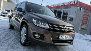 Volkswagen Tiguan I SUV Facelifting 2.0 TDI CR DPF BlueMotion 177KM 2014 Volkswagen Tiguan 2.0 Diesel Moc 177KM Automat 4X4