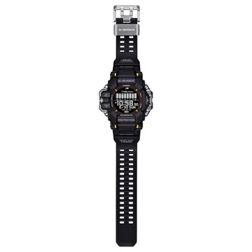 Czarny zegarek Casio GPR-H1000-1ER G-Shock MASTER OF G LAND RANGEMAN SOLAR