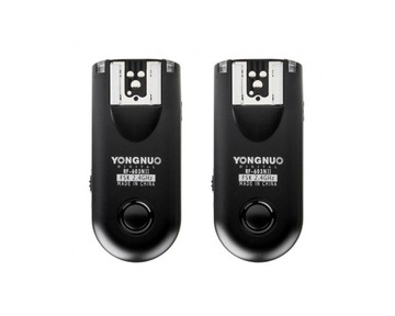 Комплект из двух радиотриггеров Yongnuo RF603N II с кабелем N3 для Nikon