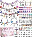 НАБОР БИСЕРА ДЛЯ ИЗГОТОВЛЕНИЯ ПОДВЕСОК-БРАСЛЕТОВ