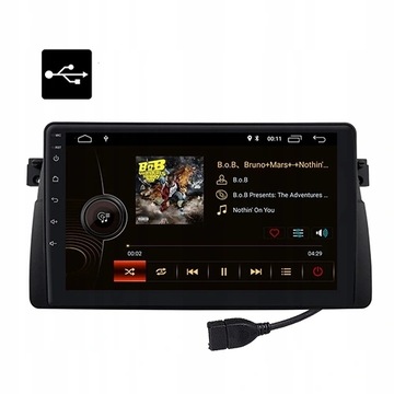 РАДИО GPS ANDROID E46 1998-2005 WIFI USB