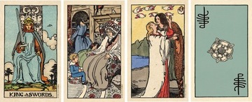 KARTY DO GRY TAROTA ZESTAW KLASYCZNYCH KART SMITH-WAITE CENTENNIAL TAROT