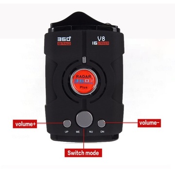 360-градусный лазерный антирадарный радар-детектор