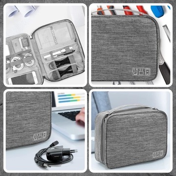 СУМКА-ОРГАНИЗАТОР ДЛЯ ПУТЕШЕСТВИЯ ДЛЯ ЗАРЯДНЫХ КАБЕЛЕЙ