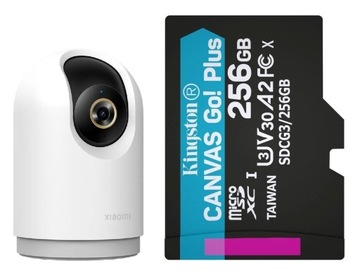 Xiaomi Smart Camera C500 Pro 5MP HDR 2,4/5 GHz WiFi + Karta 256GB Kingston