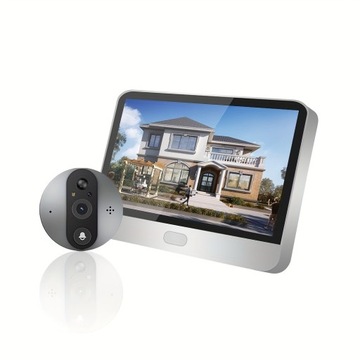 1080P Tuya Smart Security-protection Peephole Video Doorbell Wireless Wifi