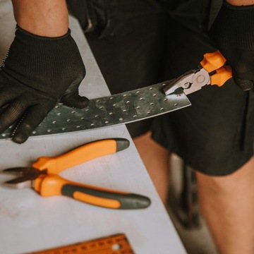 БОЛЬШИЕ КОМБИНИРОВАННЫЕ ЩИПЦЫ, многофункциональные, 20 см, ТВЕРДЫЕ