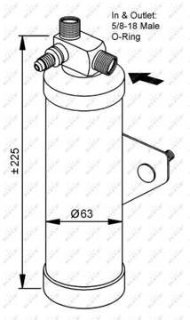 SUŠIČ KLIMATIZACE NRF 33161
