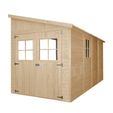 Drewniany domek 201x395 cm - 7,94 m² +podłoga