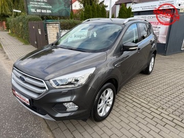 Ford Kuga II SUV Facelifting 1.5 EcoBoost 150KM 2018 Ford Kuga Ford Kuga Titanium Mega stan 120 tys km 1.5 Benzyna 150KM, zdjęcie 1