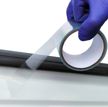 TAŚMA FOLIA Ochronna na PROGI 100mm x 1m GRUBA PPF