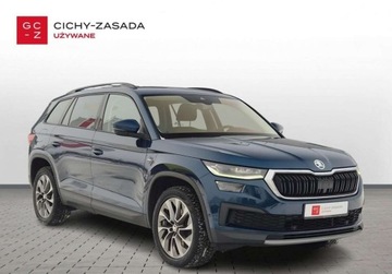 Skoda Kodiaq I SUV 2.0 TDI SCR 200KM 2021 Skoda Kodiaq 2.0TDI 200KM DSG Ambition Matrix Hak Kamera ACC Virtual Ambie, zdjęcie 6