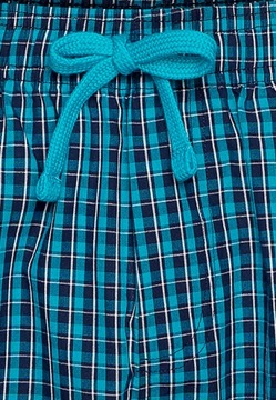 HENDERSON piżama męska krótki rękaw krótkie spodnie PREMIUM turkusowy L