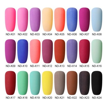 NICOLE DIARY - Manicure tytanowy - PROSZEK / PUDER TYTANOWY - X24