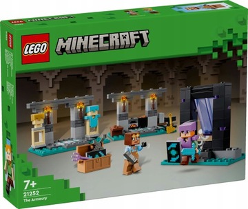 LEGO Minecraft 21252 Armory Портал Пустоты Алмазный меч Алекса