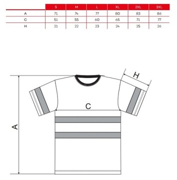 ФУТБОЛКА СВЕТООТРАЖАЮЩАЯ СВЯЗЬ HV PROTECT ХЛОПОК XXL