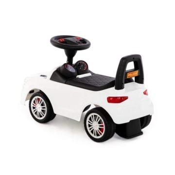 Автогонщик с бипером белый