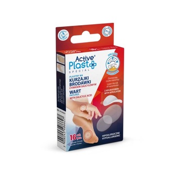 ACTIVE PLAST PLASTRY NA KURZAJKI BRODAWKI Z KWASEM