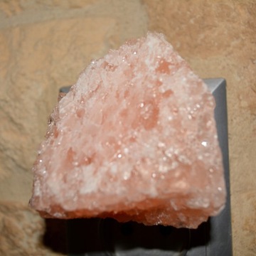 Lampka nocna prozdrowotna Bryłka LED sól Kłodawska