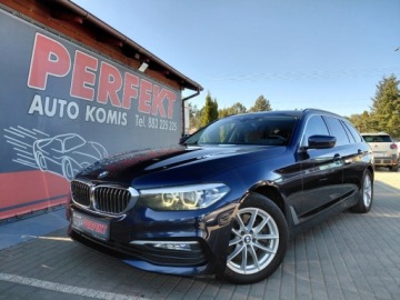 BMW Seria 5 G30-G31 2017 BMW Seria 5 X Drive Automat Skora Led Navi 2.0 Diesel 163KM