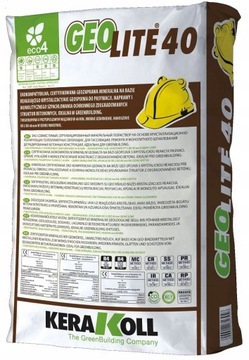 KERAKOLL GEOLITE 40 NAPRAWA BETONU 25KG ZAPRAWA NAPRAWCZA
