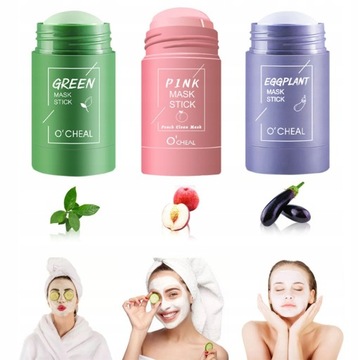 GREEN TEA MASK STICK MASECZKA OCZYSZCZAJĄCA WĄGRY