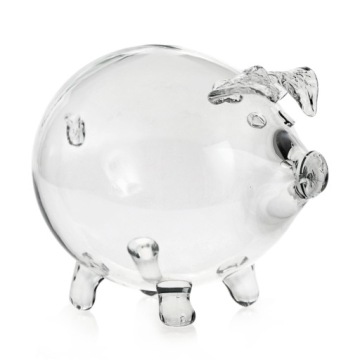 Стеклянная копилка PIGGY с ГРАВИРОВКОЙ на макс. 24 символа.