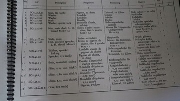 KATALOG CZĘŚCI INSTRUKCJA NAPRAW WSK 270 STRON