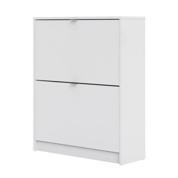 Szafka na buty Roma stojąca biały mat 70 x 85 x 24 cm na 8 par butów