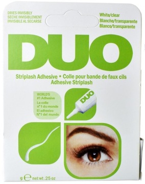KLEJ DO RZĘS BEZBARWNY DUO CLEAR 9g