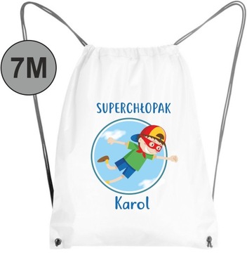 СУМКА РЮКЗАК РОЖДЕСТВЕНСКИЙ ПОДАРОК ​​САНТА КЛАУС ШКОЛЬНЫЙ КЛАСС С ИМЕНЕМ