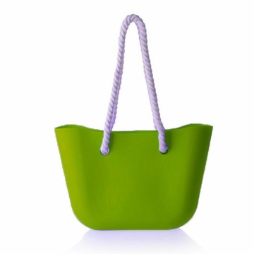 O TORBA GUMOWA TOREBKA HOBO JELLY SHOPPER BAG TGLA