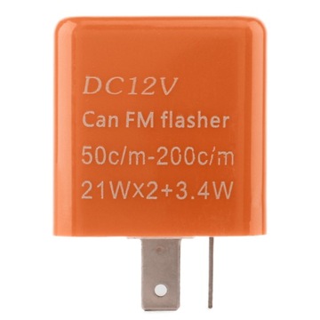 РЕГУЛИРУЕМЫЙ ПРЕРЫВАТЕЛЬ СИГНАЛА ПОВОРОТА 12V LED 2PIN
