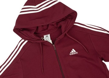 adidas bluza męska sportowa z kapturem rozpinana Essentials Hoodie roz. L