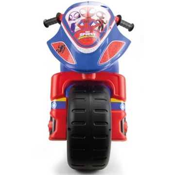 INJUSA SPIDEY SPIDERMAN RUNING MOTOR RIDE НА 3 ГОДА БОЛЕЕ BLUE SPIDER 36м+