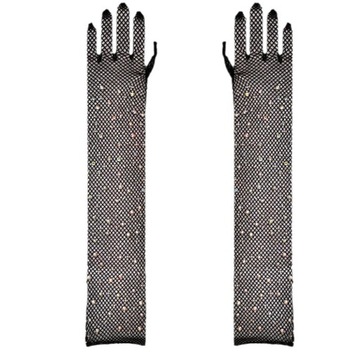 Rękawiczki kabaretki Długie rękawiczki dla kobiet jako akcesoria do