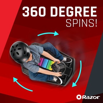 Razor CRAZY CART Shift LightShow DRIFT электрический картинг.