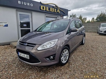 Ford C-MAX II Minivan 2.0 TDCi 140KM 2013 Ford Grand C-MAX 7-osobowy Automat Kamera Park Assist Navi 2.0 Diesel 140KM