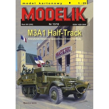 Modelik 13/10 - Transporter M3A1 Half-Track 1:25