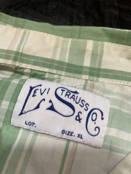 Levi's LEVI STRAUSS LEVIS KOSZULA W KRATĘ /L/XL