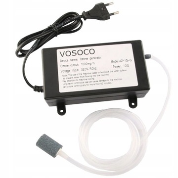Ozonator 1000 mg/h 10 W klimatyzacja do samochodu