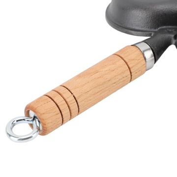 Чугунная сковорода для яиц с 5 отверстиями. Быстрый нагрев. YF.