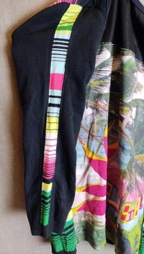 MARCCAIN MARC CAIN kolorowa bawełniana bluzka N 5